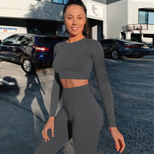 Load image into Gallery viewer, Workout Clothes For Women 2 Piece Gym Yoga Set Running Slim fit Sportswear Women Gym Clothing Sports Bras and pants Sports Wear