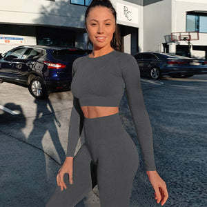 Workout Clothes For Women 2 Piece Gym Yoga Set Running Slim fit Sportswear Women Gym Clothing Sports Bras and pants Sports Wear