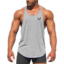 Load image into Gallery viewer, 2019 New fitness tank tops men gyms stringer mens canotta bodybuilding shirt sleeveless vest cotton clothing