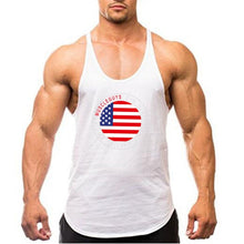 Load image into Gallery viewer, 2019 New fitness tank tops men gyms stringer mens canotta bodybuilding shirt sleeveless vest cotton clothing