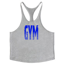 Load image into Gallery viewer, 2019 New fitness tank tops men gyms stringer mens canotta bodybuilding shirt sleeveless vest cotton clothing