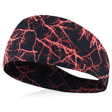 Load image into Gallery viewer, Lyca Absorbent Cycling Yoga Sport Sweat Headband Men Sweatband For Men and Women Yoga Hair Bands Head Sweat Bands Sports Safety
