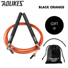Load image into Gallery viewer, Crossfit Speed Jump Rope Professional Skipping Rope For MMA Boxing Fitness Skip Workout Training With Carrying Bag Spare Cable