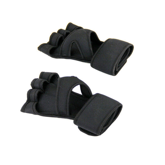 Fitness Weight Lifting Gloves Workout  Hand Grips Gloves for Pull Ups Kettlebells Dumbell Bodybuilding Gym Accessories