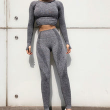 Load image into Gallery viewer, 2 pcs  New Seamless Yoga Set Women Fitness Clothing Sportswear Woman Gym Leggings Padded Push up legging Sports Bra Sports Suits