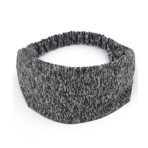 Casual Solid Unisex Elastic Sport Headbands Soft Fabric Fitness Yoga Wide Hair Bands For Women Men Outdoor Gym Hair Accessories